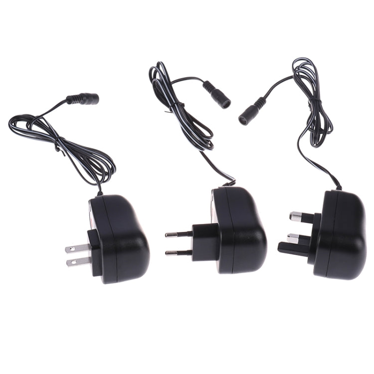 Fonte de alimentação regulada ajustável C5 3-12V 12W com adaptador multifunções e pontas DC, ficha US, ficha UK, ficha EU