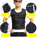 Colete Desportivo com Tiras de Peso para Pernas e Braços Equipamento de Treino de Fitness, Especificação: Colete 1kg, Colete 3kg, Colete 5kg, Colete 10kg, Colete 15kg, Fato 10kg, Fato 15kg
