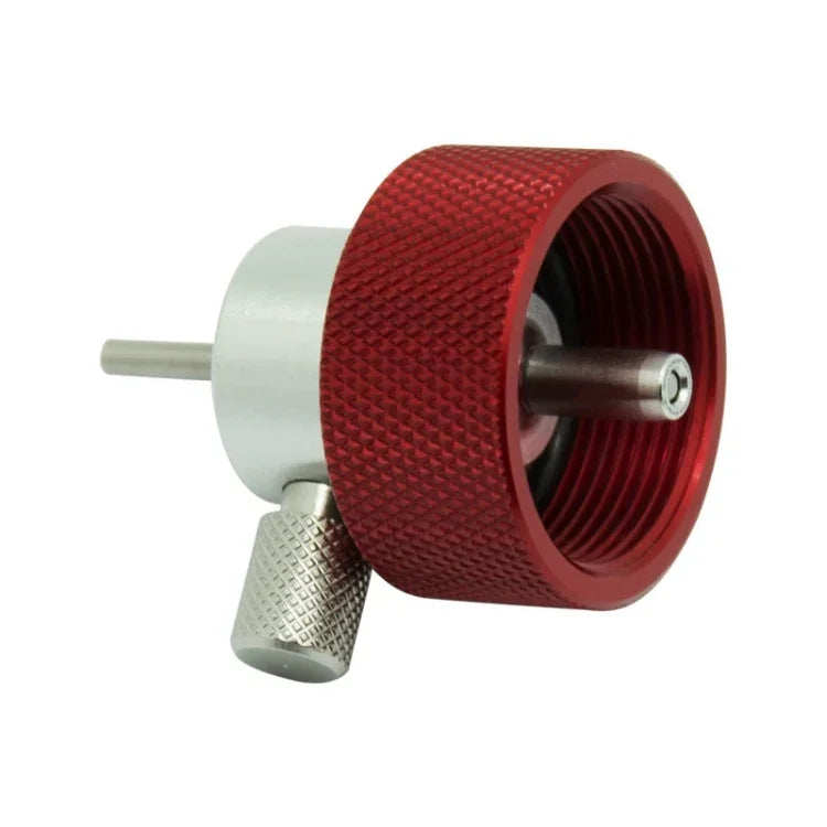 Adaptador de Enchimento de Propano, Conector de Enchimento de Propano com Silicone Verde e Tampa, com Tampa