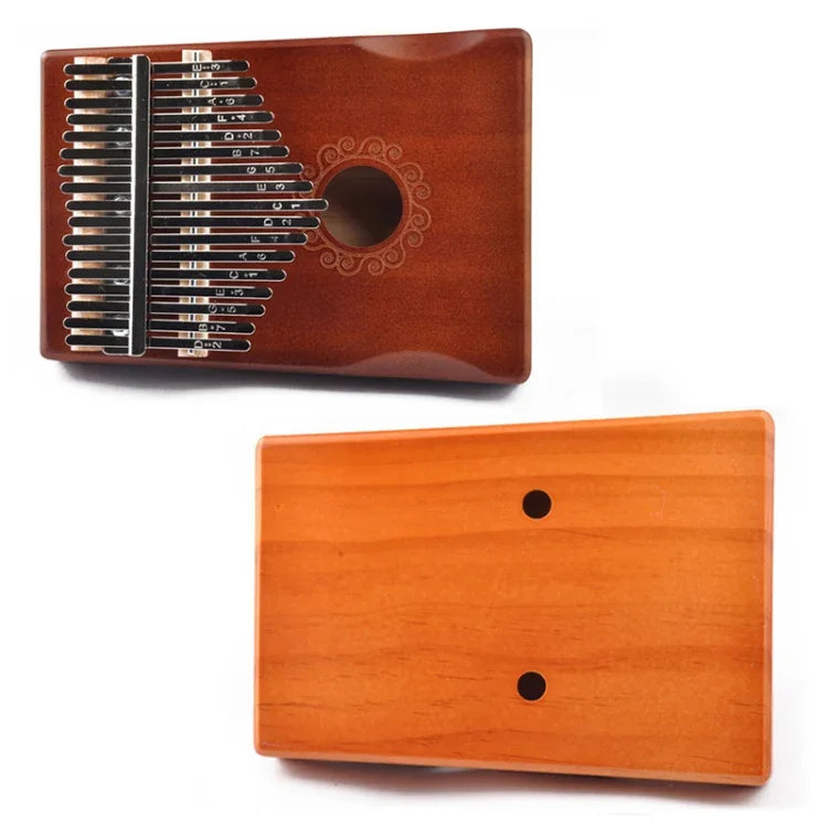 Kalimba Piano de Polegar de 17 Tons para Iniciantes, Castanho, Kit Castanho, Amarelo, Kit Amarelo, Madeira, Kit Madeira, Preto, Kit Preto