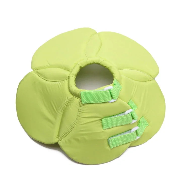 Coleira de Proteção para Cão com Flor, S, M, L
