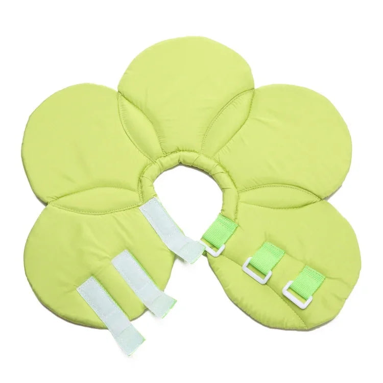 Coleira de Proteção para Cão com Flor, S, M, L