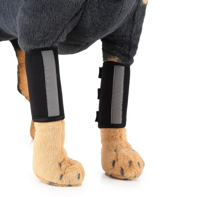 Protetor de Joelhos para Animais de Estimação, Capa Protetora para Lesões Cirúrgicas em Cães, S, M