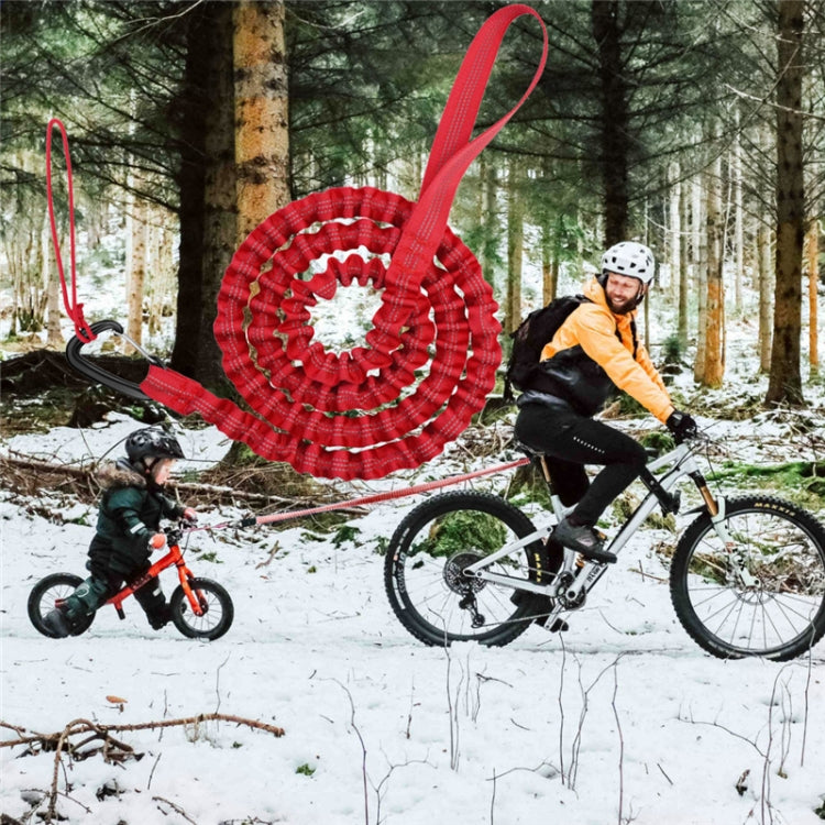 Corda de Reboque para Bicicleta ZXCQYS-L, Corda de Reboque Portátil para Bicicleta de Montanha Pai e Filho, Corda de Reboque ZXCQYS-L