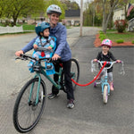 Corda de Reboque para Bicicleta ZXCQYS-L, Corda de Reboque Portátil para Bicicleta de Montanha Pai e Filho, Corda de Reboque ZXCQYS-L
