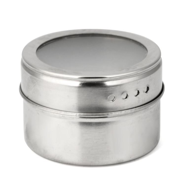 Conjunto de Galheteiro Magnético para Temperos em Aço Inoxidável, Conjunto de Galheteiro para Temperos em Aço Inoxidável