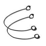 3 PCS Fita Anti-Perda de Silicone para Auriculares Bluetooth Desportivos para Samsung GALAXY Buds 1 / 2, Preto, Branco, Vermelho, Azul