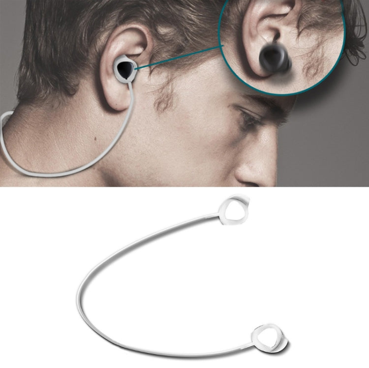 3 PCS Fita Anti-Perda de Silicone para Auriculares Bluetooth Desportivos para Samsung GALAXY Buds 1 / 2, Preto, Branco, Vermelho, Azul