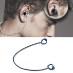 3 PCS Fita Anti-Perda de Silicone para Auriculares Bluetooth Desportivos para Samsung GALAXY Buds 1 / 2, Preto, Branco, Vermelho, Azul