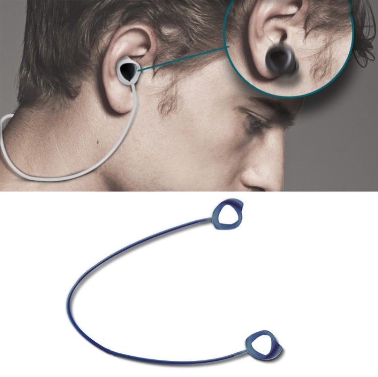 3 PCS Fita Anti-Perda de Silicone para Auriculares Bluetooth Desportivos para Samsung GALAXY Buds 1 / 2, Preto, Branco, Vermelho, Azul