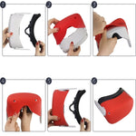 Capa Protetora de Silicone para Óculos VR, Resistente à Água, Poeira e Quedas para Meta Quest, Preto, Branco, Vermelho, Verde Luminoso