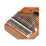 Kalimba Piano de Polegar de 17 Tons para Iniciantes com Cabeça de Cervo