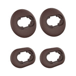 2 Conjuntos de Tampões de Silicone para Auriculares Bluetooth para Samsung Galaxy Buds Live, Preto-2 Pares, Vermelho-2 Pares, Castanho-2 Pares, Branco-2 Pares