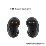 2 Conjuntos de Tampões de Silicone para Auriculares Bluetooth para Samsung Galaxy Buds Live, Preto-2 Pares, Vermelho-2 Pares, Castanho-2 Pares, Branco-2 Pares