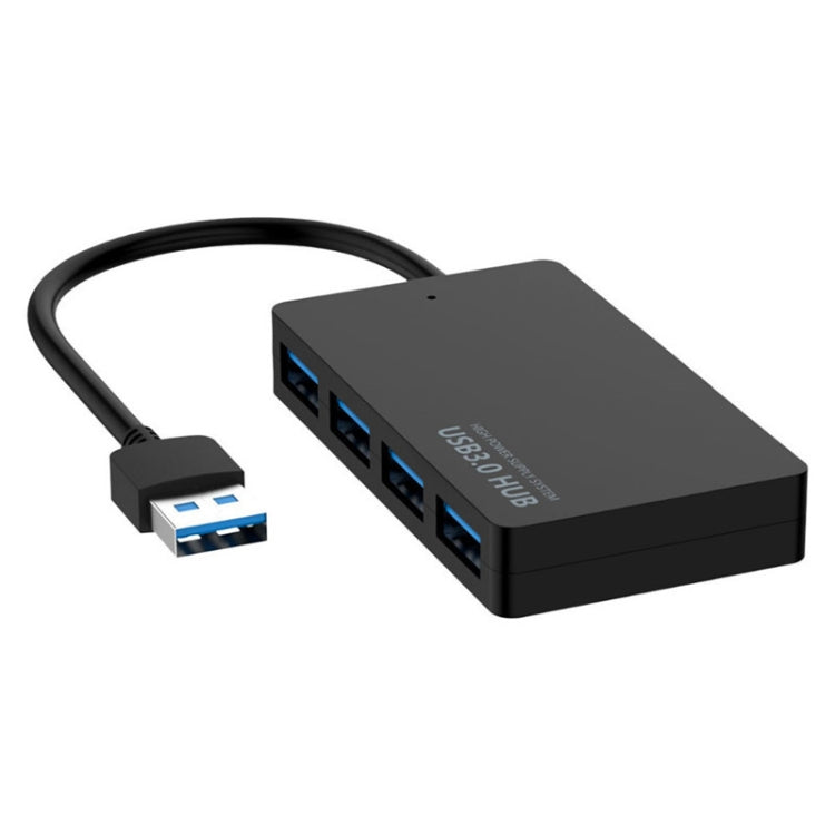 KYTC47 Cabo Adaptador USB 4 Portas Estação de Acoplamento USB de Alta Velocidade HUB Multi-Interface Conversor, Preto USB 3.0, Preto Type-C