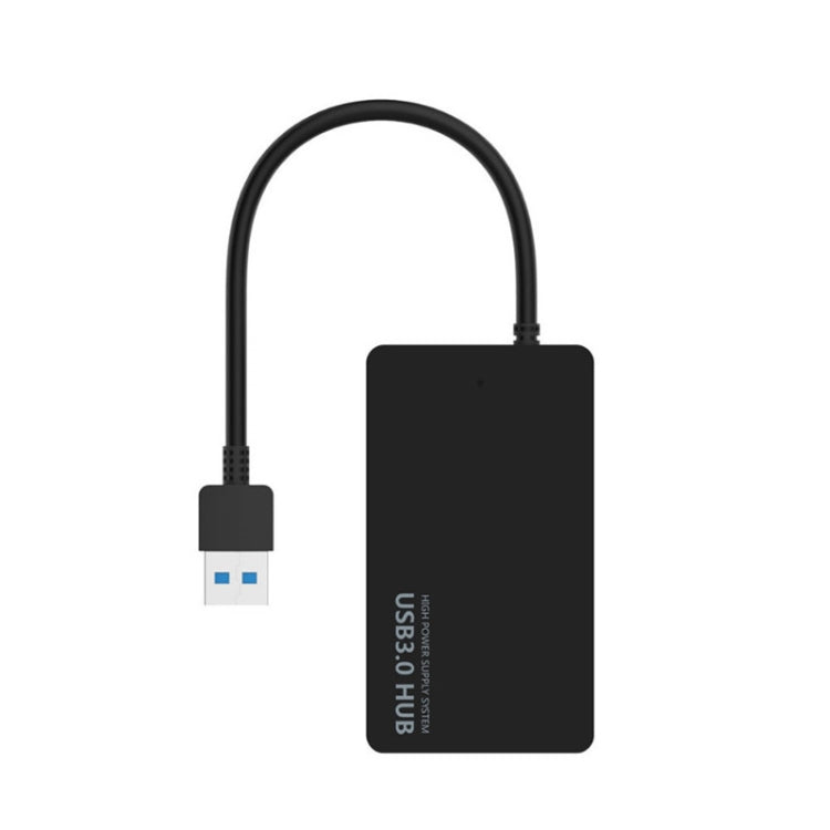 KYTC47 Cabo Adaptador USB 4 Portas Estação de Acoplamento USB de Alta Velocidade HUB Multi-Interface Conversor, Preto USB 3.0, Preto Type-C