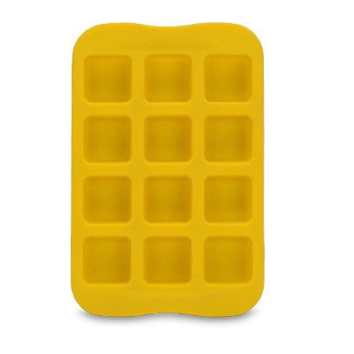Molde de Silicone para Chocolate Criativo em Formas Geométricas para Cubos de Gelo e Decoração de Bolos, Redondo, Quadrado, Coração, Estrela