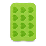 Molde de Silicone para Chocolate Criativo em Formas Geométricas para Cubos de Gelo e Decoração de Bolos, Redondo, Quadrado, Coração, Estrela