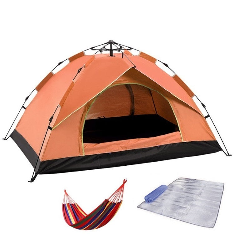 TC-014 Outdoor Beach Travel Camping Automatic Spring Multi-Person Tent, For 2 People, For 3-4 People