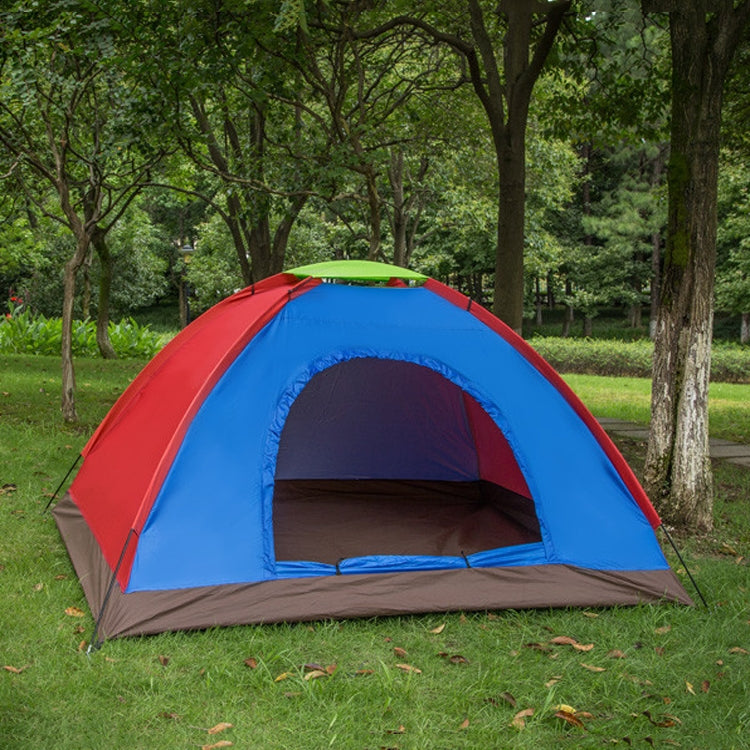 T015 Tenda de Camping ao Ar Livre de Camada Única para Camping e Praia, Entrega de Cor Aleatória, Para 2 Pessoas, 3-4 Pessoas