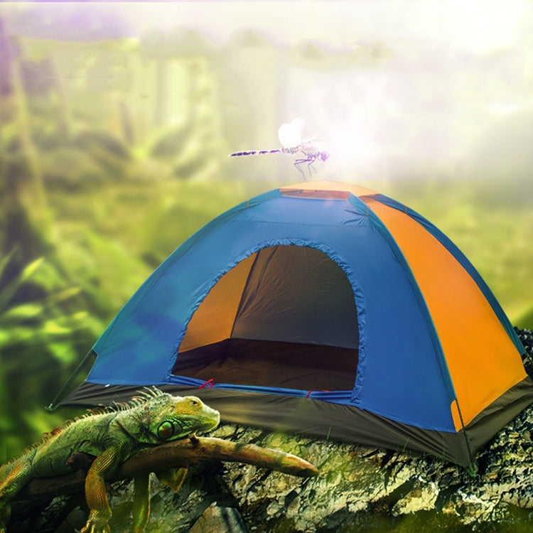 T015 Tenda de Camping ao Ar Livre de Camada Única para Camping e Praia, Entrega de Cor Aleatória, Para 2 Pessoas, 3-4 Pessoas