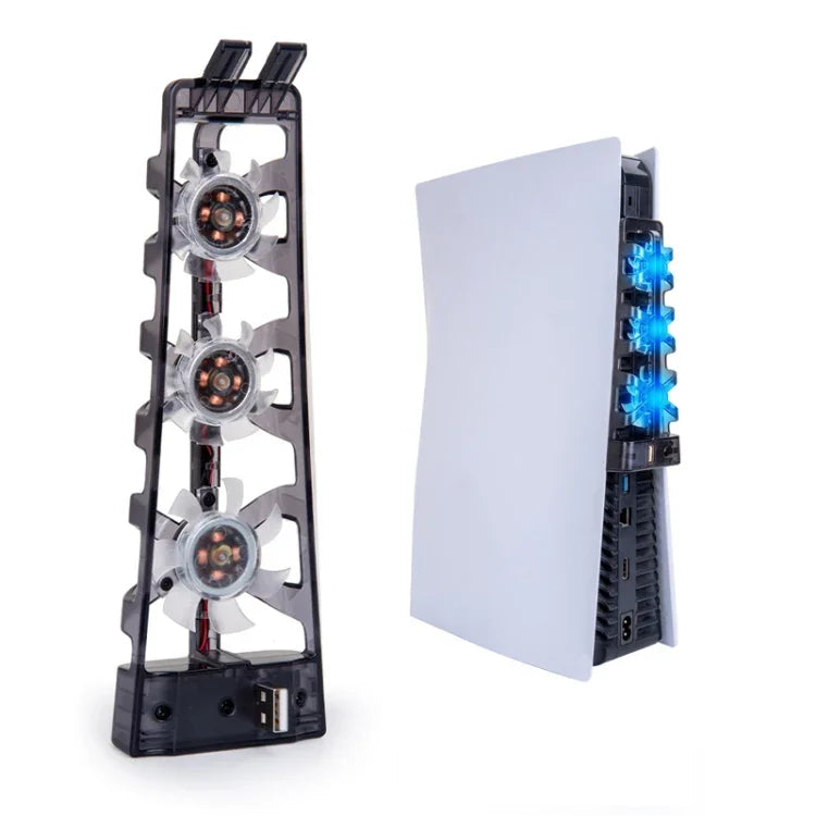 DOBE TP5-1523 Ventoinha de Arrefecimento para Leitor Blu-Ray Traseiro para PS5, TP5-1523