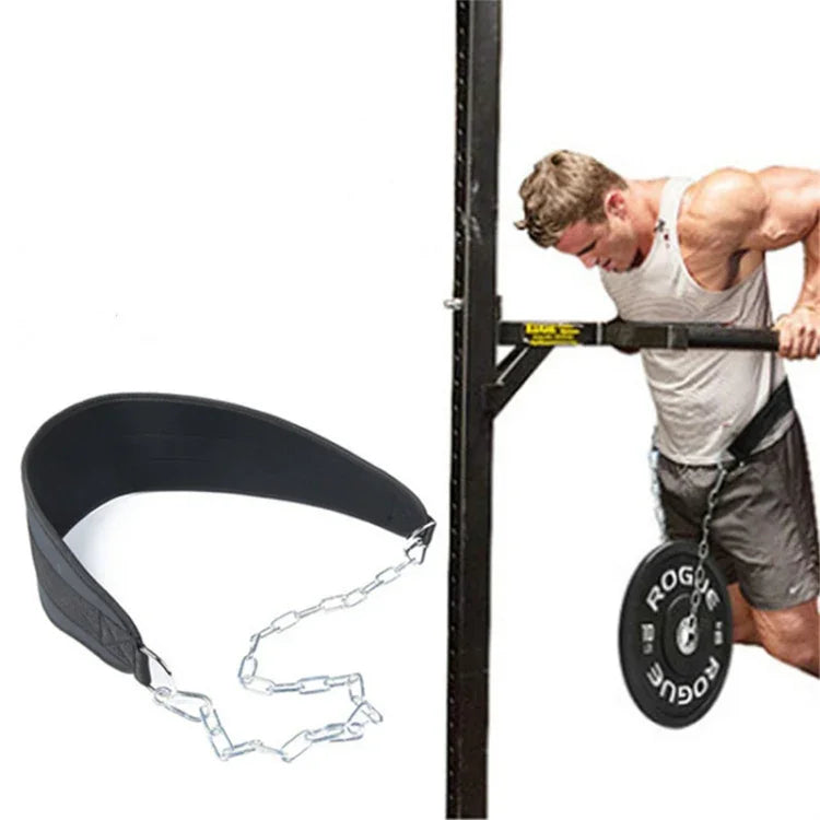 Cinto de peso para treino de força corporal com argolas duplas para pull-ups, peso suportado: 150kg, cinto de peso