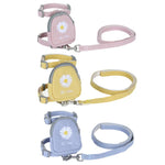 ZiChen Corda de Tração para Gato Mochila Bordada para Pequenos Animais, S, M, L