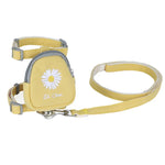 ZiChen Corda de Tração para Gato Mochila Bordada para Pequenos Animais, S, M, L