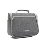 Saco de Armazenamento de Lavagem Multifuncional de Grande Capacidade para Viagem ao Ar Livre YOBAN, Saco de Cosméticos Impermeável Suspenso, Cinzento, Vermelho Rosa, Azul Água do Mar