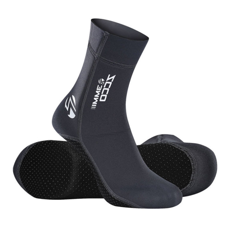 ZCCO Meias de Mergulho Antiderrapantes Quentes 3mm com Barbatanas de Tornozelo Anti-desgaste, 33-34, 35-36, 37-38, 39-40, 41-42, 43-44, 45-46