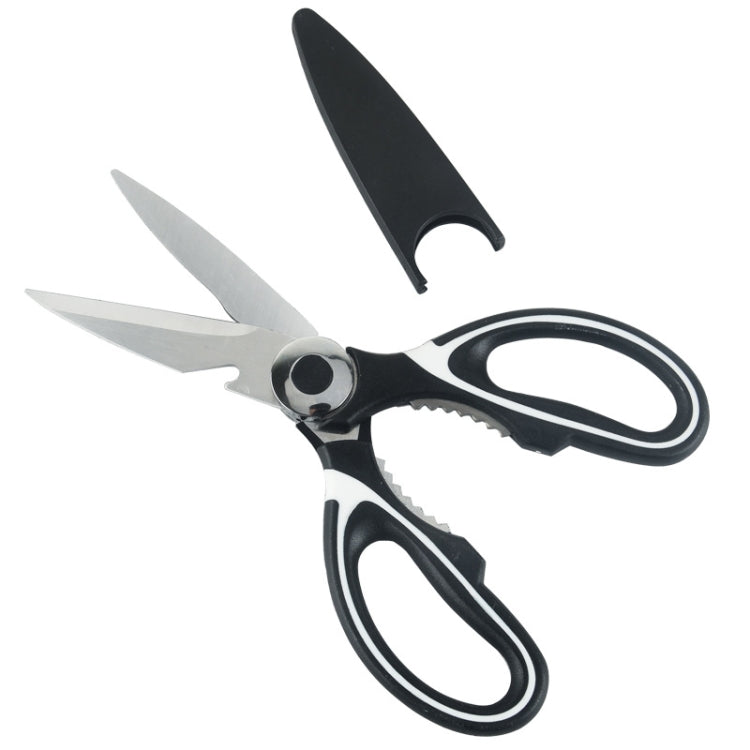 Tesouras de Cozinha Multiusos em Aço Inoxidável, Conjunto de 4 Peças, Tesoura 4 em 1 para Cozinha