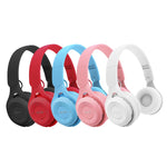 Auricular Bluetooth Sem Fios M6 Dobrável para Jogos Estéreo com Microfone