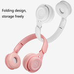 Auricular Bluetooth Sem Fios M6 Dobrável para Jogos Estéreo com Microfone