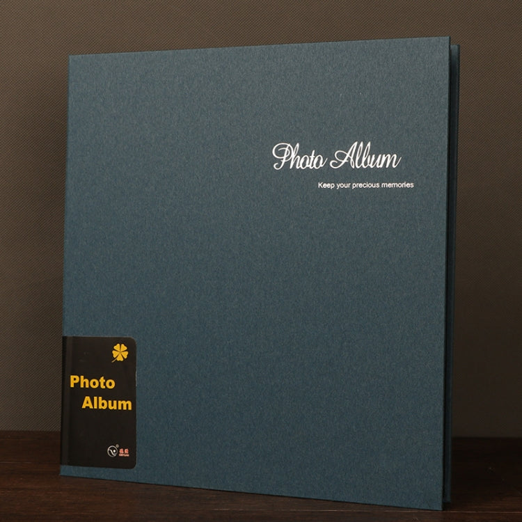 Álbum de Fotos em Filme Colado Feito à Mão em Camurça de 12 polegadas, Preto Dourado, Vermelho Poeira Familiar, Azul Persa, Cinzento Café Premium, Ano Dourado