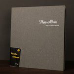 Álbum de Fotos em Filme Colado Feito à Mão em Camurça de 12 polegadas, Preto Dourado, Vermelho Poeira Familiar, Azul Persa, Cinzento Café Premium, Ano Dourado