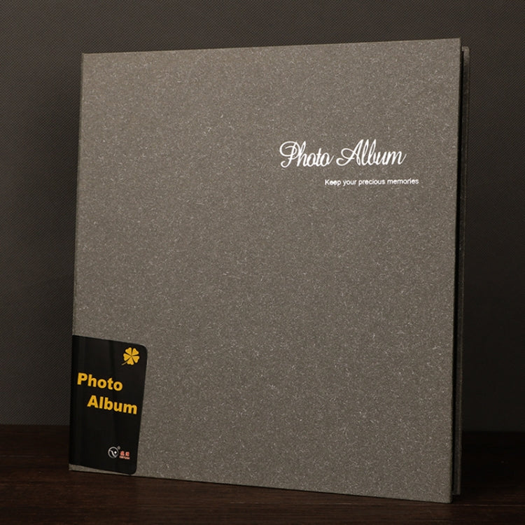 Álbum de Fotos em Filme Colado Feito à Mão em Camurça de 12 polegadas, Preto Dourado, Vermelho Poeira Familiar, Azul Persa, Cinzento Café Premium, Ano Dourado