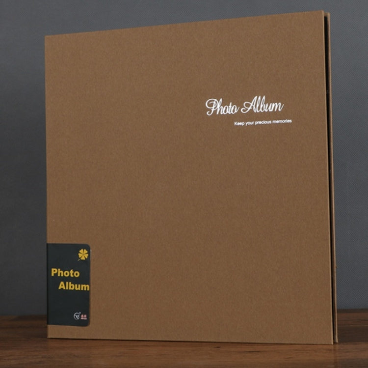 Álbum de Fotos em Filme Colado Feito à Mão em Camurça de 12 polegadas, Preto Dourado, Vermelho Poeira Familiar, Azul Persa, Cinzento Café Premium, Ano Dourado