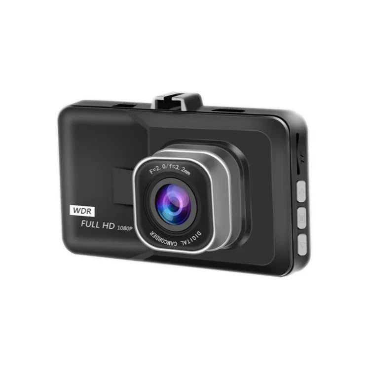 Gravador de Condução HD 1080P de 3,0 Polegadas com Grande Angular e Imagem de Reversão Especificação: Gravação Simples em Definição Normal (Preto)
