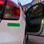 10 Sets High-brightness Laser Reflective Strip Warning Tape Decal Car Reflective Stickers Safety Mark, Red, Green, Blue, Yellow
