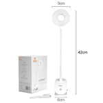 Lâmpada de Secretária com Clipe YAGE YG-8102 2W 18 LEDs Interruptor Tátil com Regulador de 3 Níveis, Luz LED de Proteção Ocular