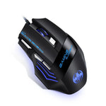 GAMING BLOODBAT GM02 Rato de Jogo USB com Fios 7 Teclas Optoelectrónico Luzes Respiratórias Digitais