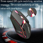 2 PCS K-Snake M11 Rato de Jogo com Fios 4 Teclas 1600DPI Luminoso para Portátil e Computador de Secretária USB, Comprimento do Cabo: 1,5m