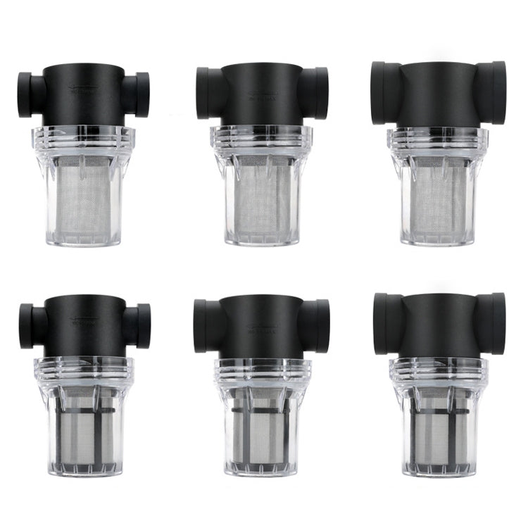 Filtro plástico frontal para tubo de água, purificador de água para irrigação de jardim, Especificação:, Interface de 4 pontos 40 malhas