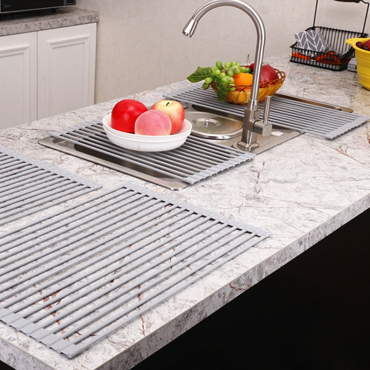 Folding Water Filters Kitchen Rack Sink Bowl Chopsticks Filters, Style:, Silicone Square 52x33cm, Silicone Square 43x30.5cm, Silicone Round 52x33cm, Silicone Round 44.5x33cm, Silicone Round 43x33cm, Silicone Round 42x35cm, Silicone Round 52x24.5cm     ...