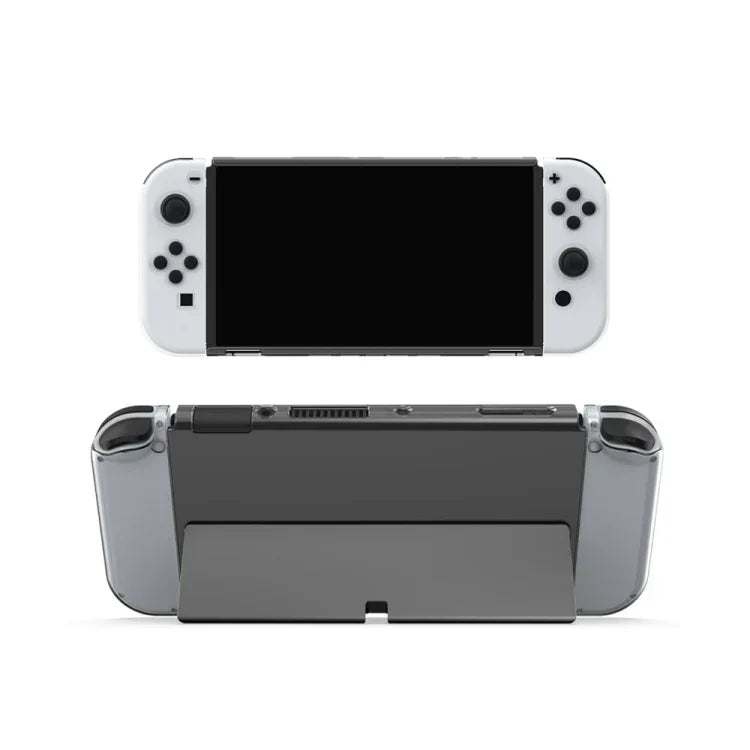 DOBE Capa Protetora Transparente de TPU para Comando de Jogo Switch OLED, TNS-1133C