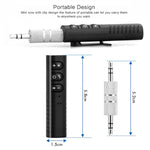 Receptor de Áudio Bluetooth Lavalier 3,5mm com Adaptador Metálico, H-139 Preto, H-139 Azul, H-139 Vermelho, H-139 Branco, H-139 Verde