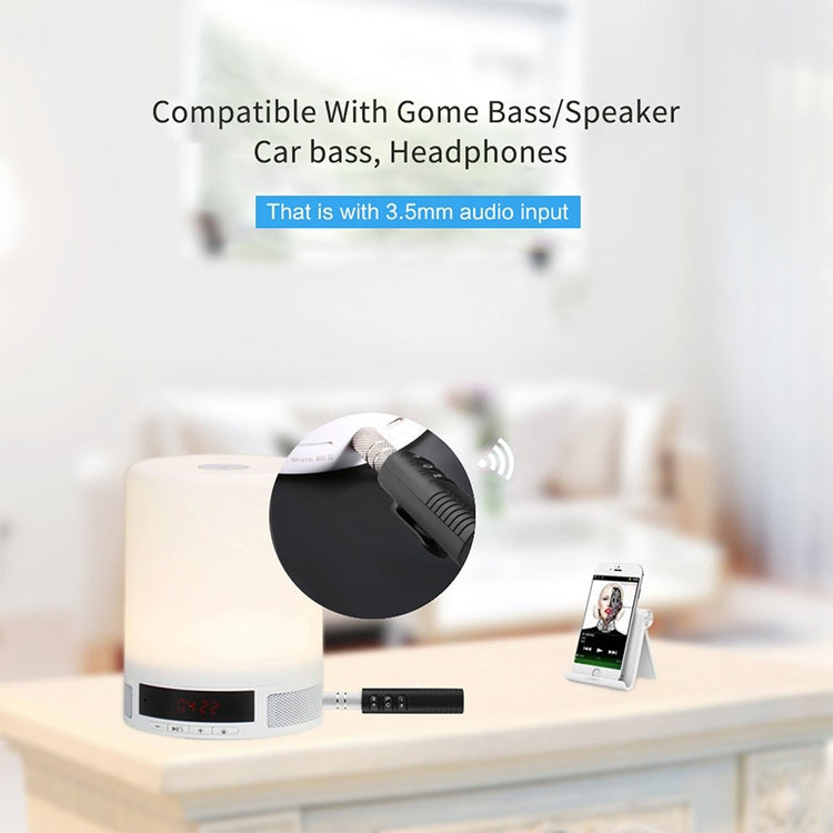 Receptor de Áudio Bluetooth Lavalier 3,5mm com Adaptador Metálico, H-139 Preto, H-139 Azul, H-139 Vermelho, H-139 Branco, H-139 Verde