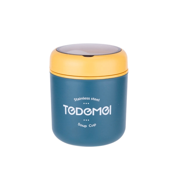 Copo Térmico Portátil com Tampa para Sopa, Marmita para Pequeno-almoço e Almoço para Trabalhadores de Escritório, Rosa, Azul, Verde