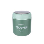 Copo Térmico Portátil com Tampa para Sopa, Marmita para Pequeno-almoço e Almoço para Trabalhadores de Escritório, Rosa, Azul, Verde
